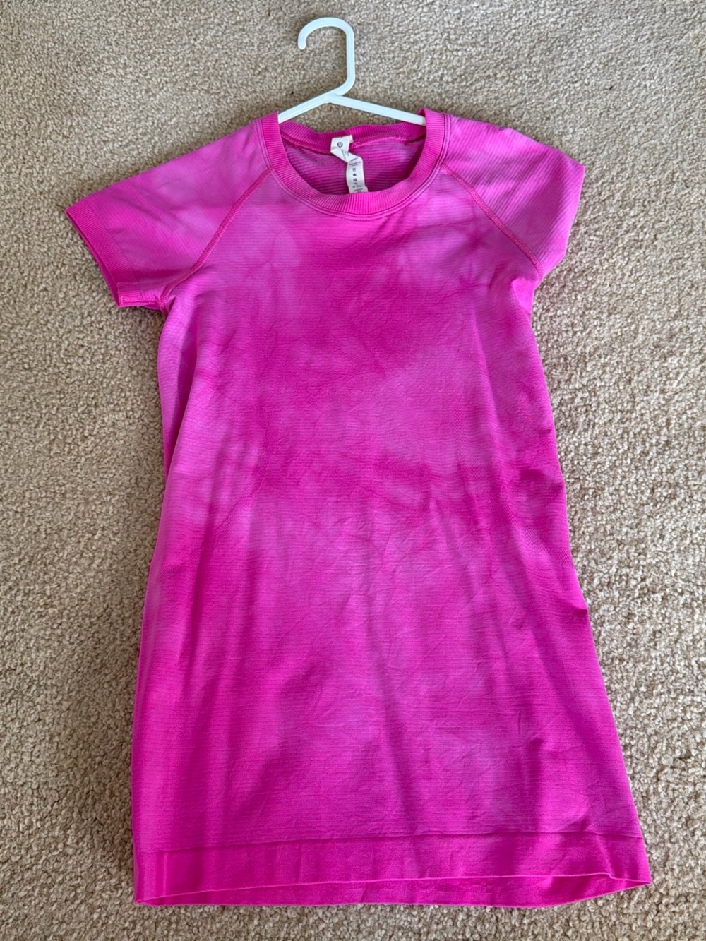 Pink Short sleeve lululemon swiftly